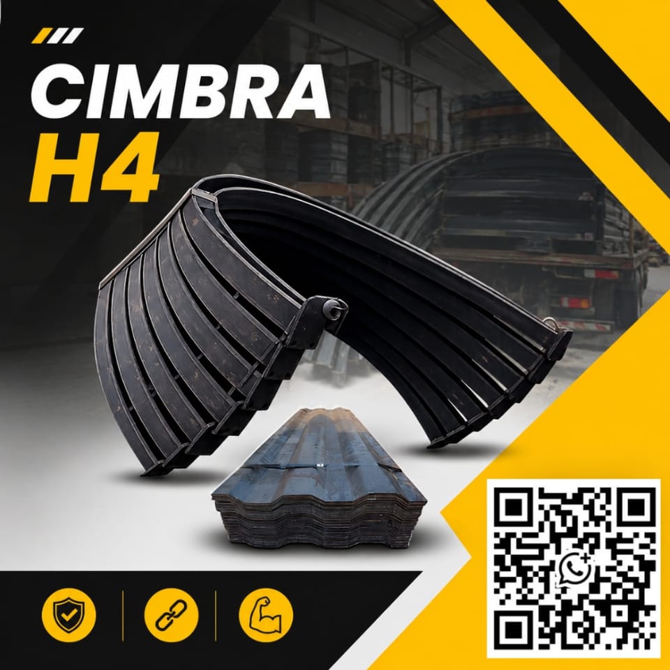 Cimbra H4 para Sostenimiento Minero – Fabricación en Trujillo (Distrito)