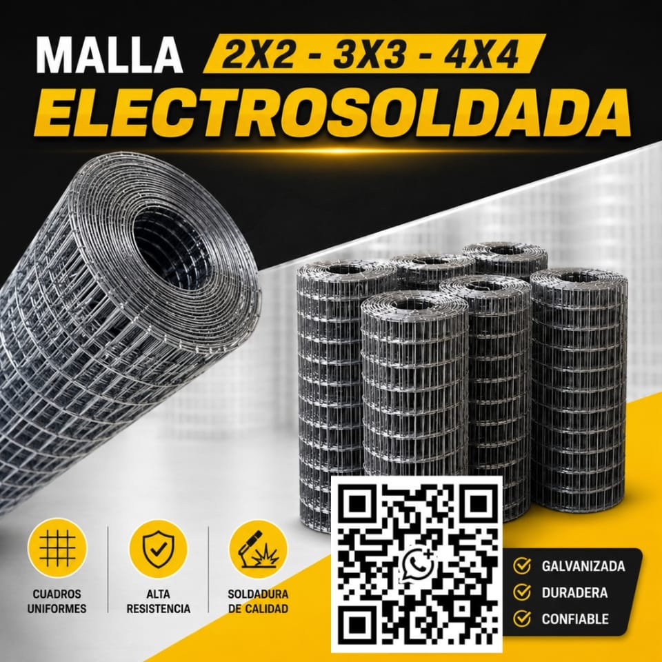 Malla Electrosoldada para Sostenimiento Minero