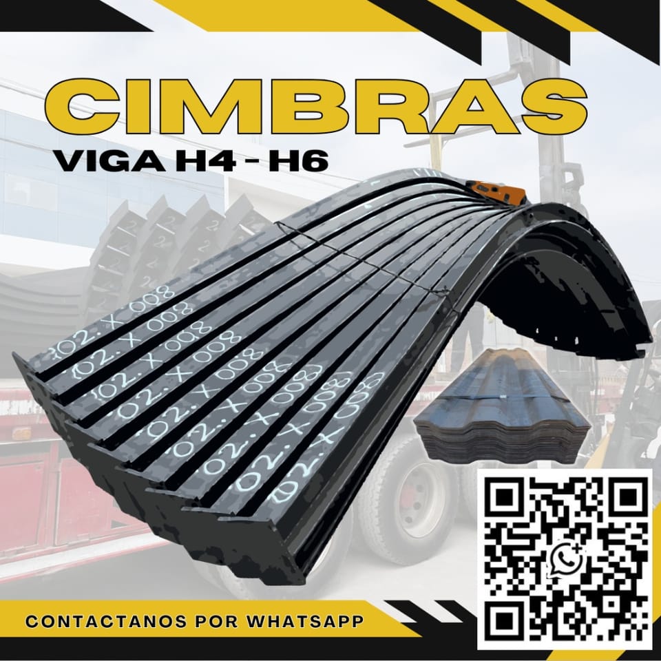Cimbras Metálicas H4 y H6 - Subterránea / Arco