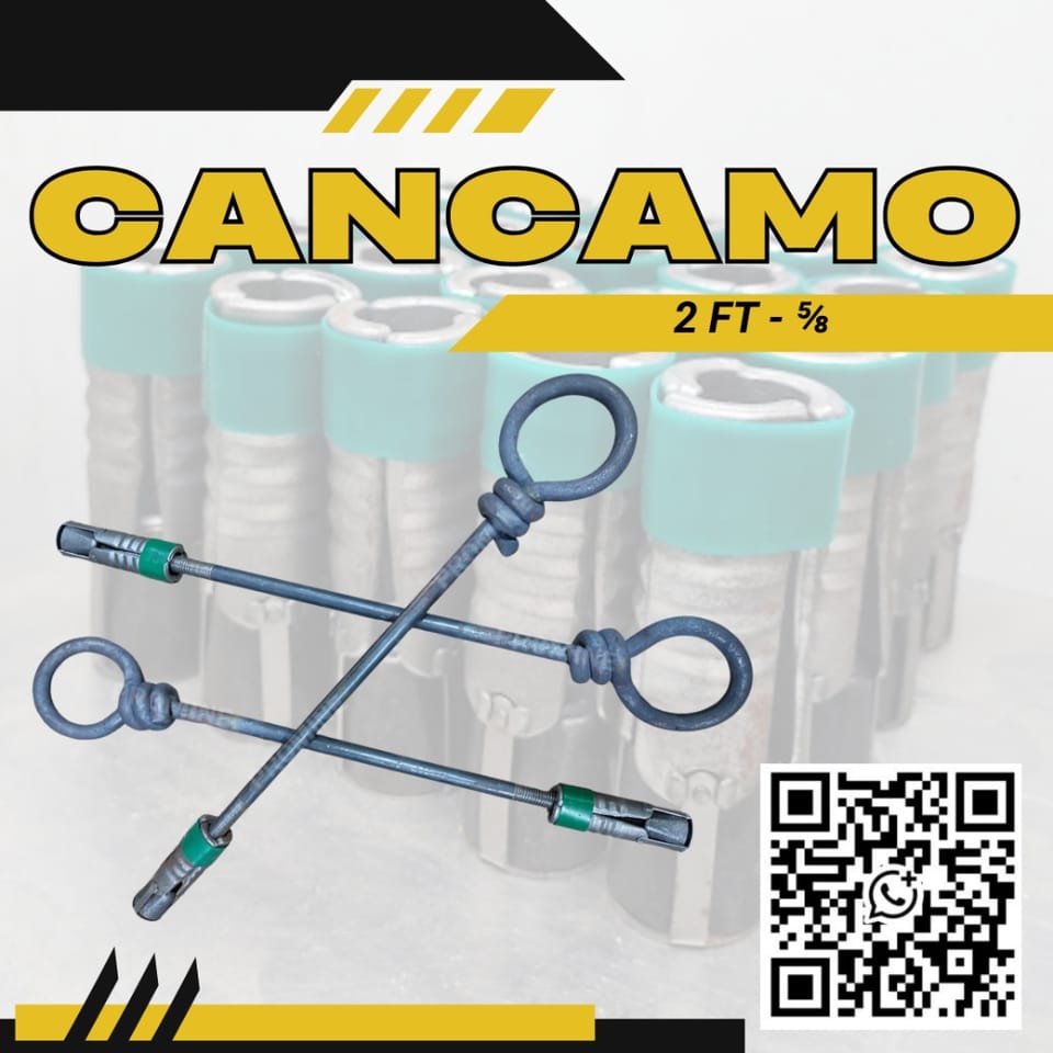 Cáncamos para Anclaje Minero - 5/8" - 2 pies en Trujillo (Distrito)