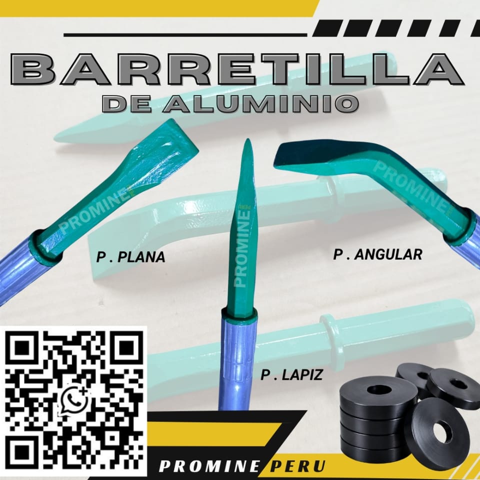 Barretillas de Aluminio / Desatado Seguro de Rocas en Arequipa (Distrito)