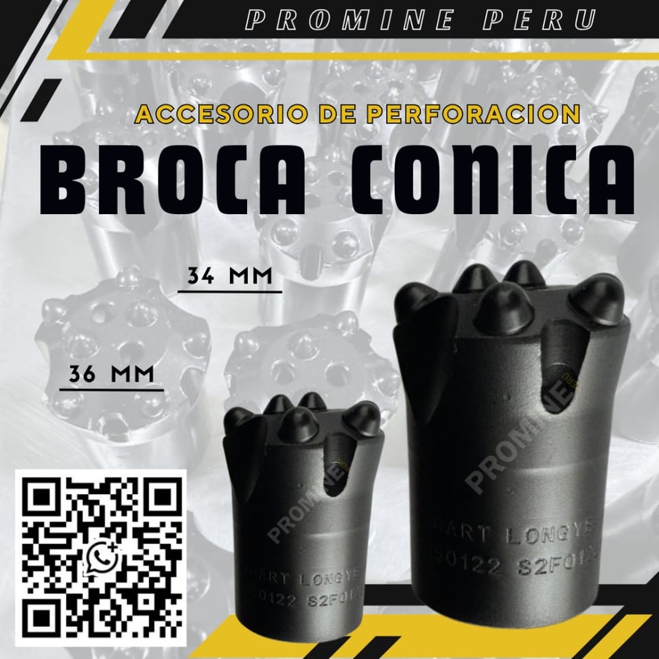 Broca Cónica - Productividad - Perfora Más Metros en Cusco (Distrito)