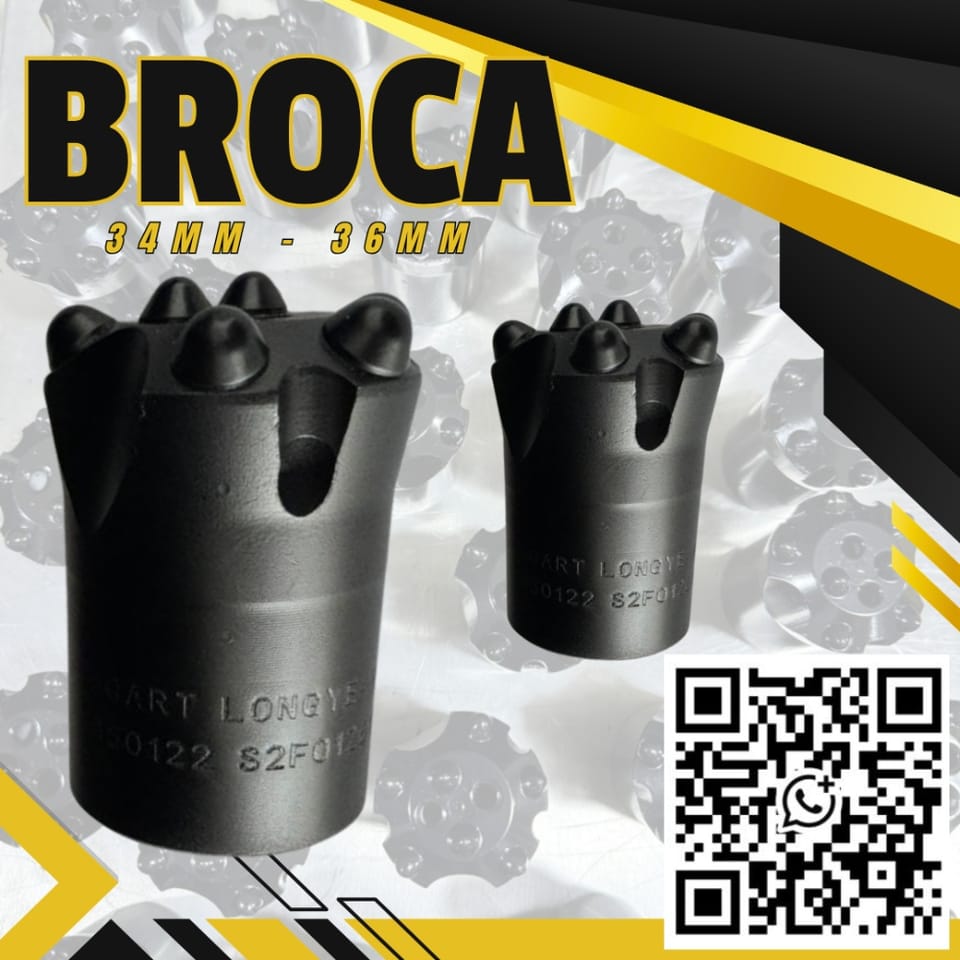 Broca conica Perforación Roca / Operación Minería en Trujillo (Distrito)