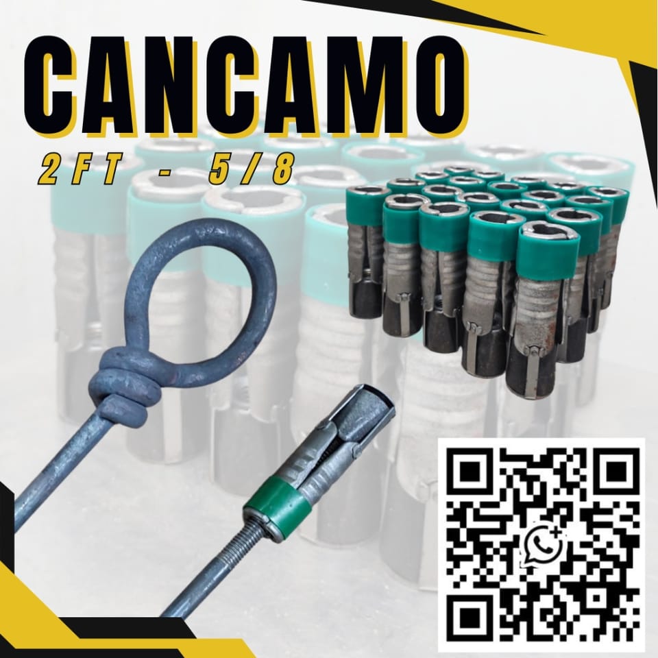 Cáncamo 5/8 - Anclaje y Sujeción Operación Minera en Arequipa (Distrito)