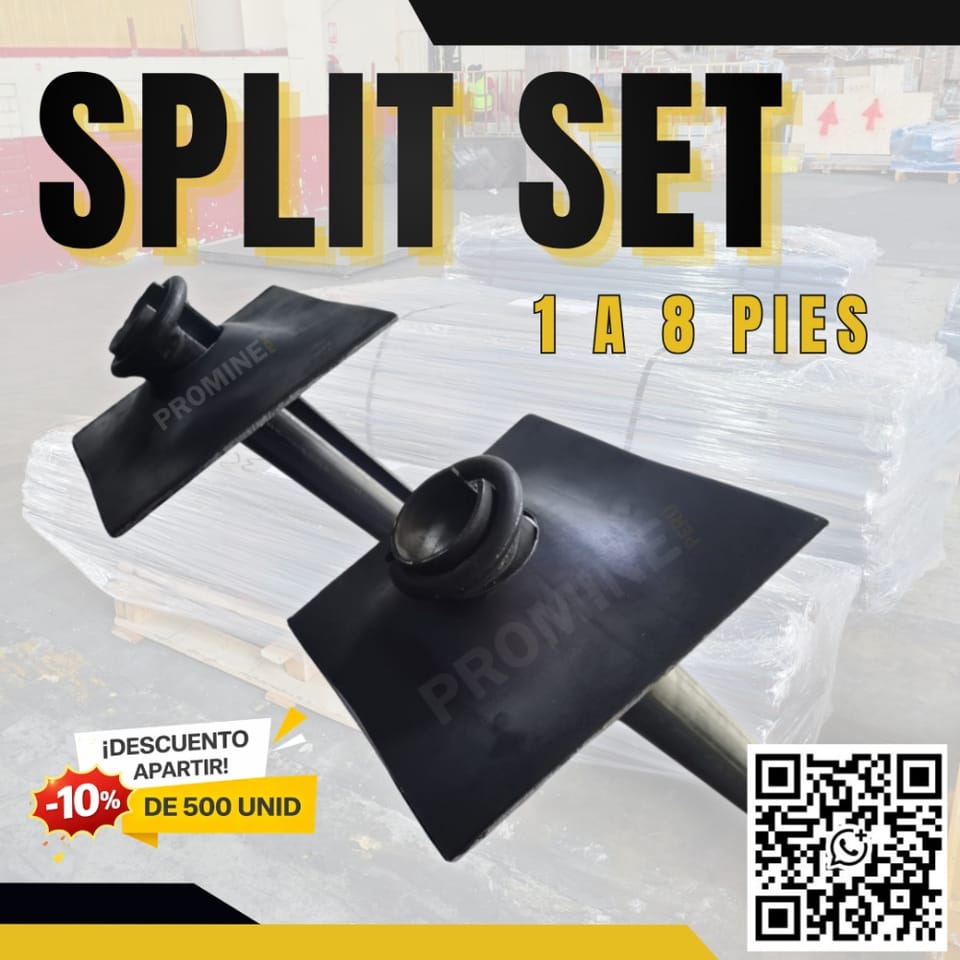 Split Set con Placa para Fortificación - Galerías en Trujillo (Distrito)