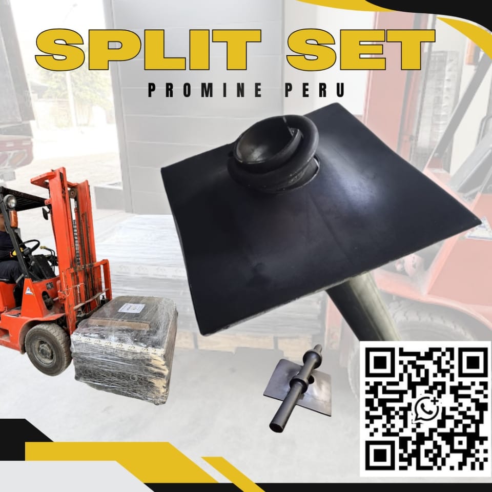 Sistema Split Set - Anclaje 5 Pies - Minería