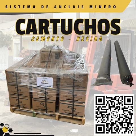 Cartuchos de Resina y Cemento / Anclaje de Pernos