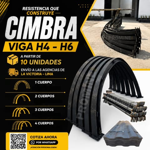 CIMBRAS H4 – H6 / FORTIFICACION MINERA / CERCHA en Trujillo (Distrito)