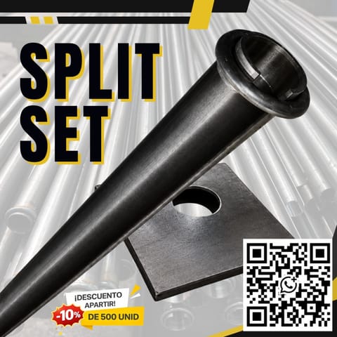 Split Set - Estabilización de Mina - Macizo Rocoso