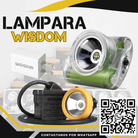 luminación Minera Profesional Lámparas Wisdom Recargables en Trujillo (Distrito)
