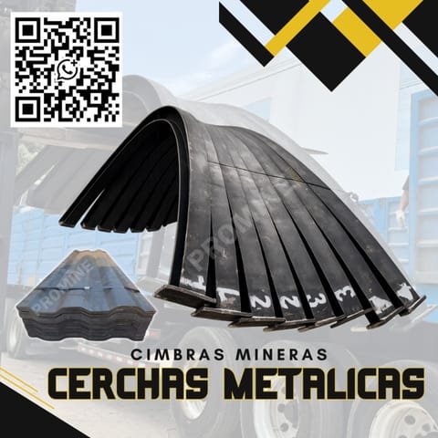 CERCHAS METÁLICAS – CIMBRAS / SOPORTE MINERO en Combapata (Distrito)