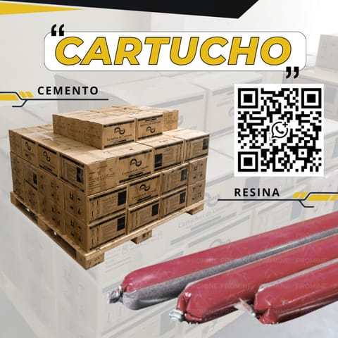 Cartuchos de Resina y Cemento - Anclaje Minero en Arequipa (Distrito)