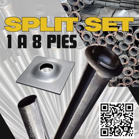Split Set para Sostenimiento Minero - Resistencia