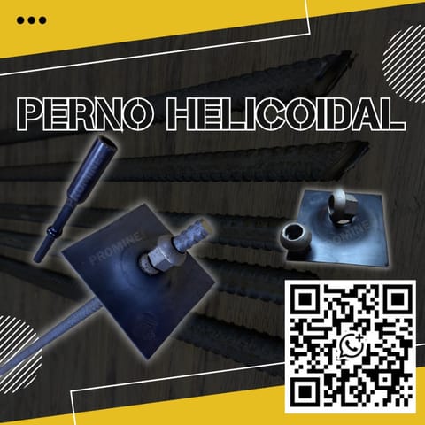 Perno Helicoidal - Sostenimiento de Roca / Minería en Arequipa (Distrito)
