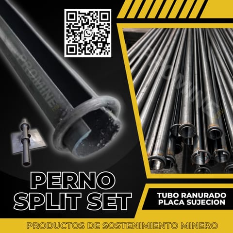 Split Set – Elemento de anclaje por fricción en Trujillo (Distrito)