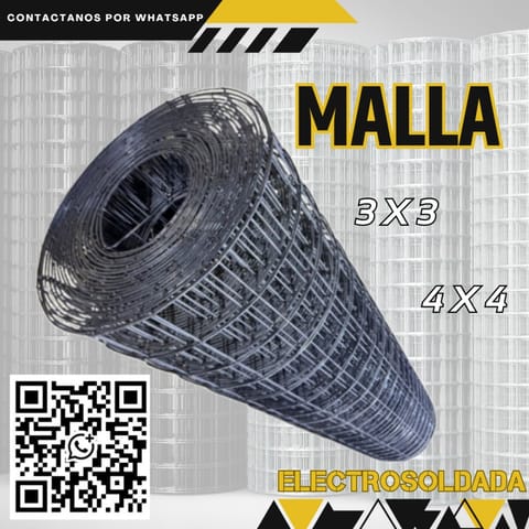 Malla Electrosoldada Fe negro / Protección en Yungay (Distrito)