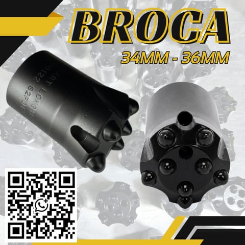 Broca Cónica / Perforación en Roca 34 mm y 36 mm en Lima (Lima 1) (Distrito)