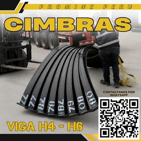 Fabricación Cimbras Metálicas - Mina Subterránea en Trujillo (Distrito)