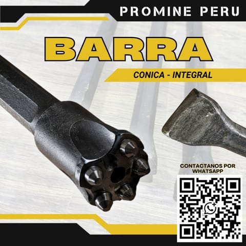 Barra Integral y Conica / Perforación - Boart