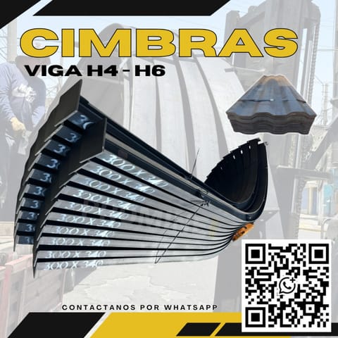 Cimbras Mineras H4 y H6 - Fabricación Nacional