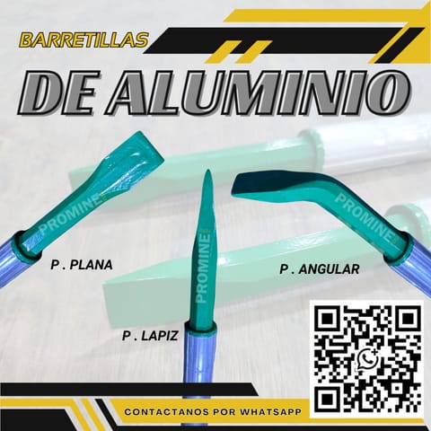 Barretillas de Aluminio para Escalado Minero en Puno (Distrito)