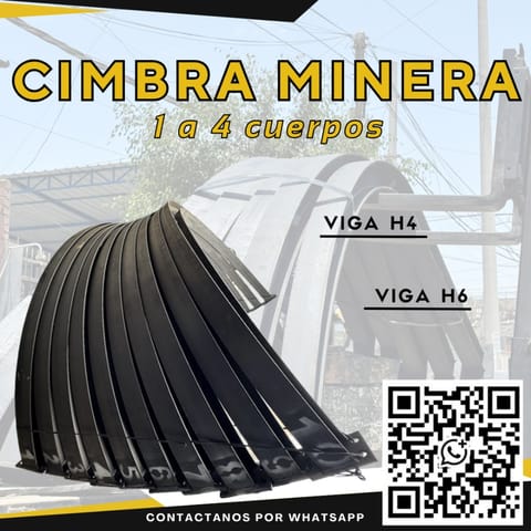 Cimbra Minera Metálica 1, 2, 3 y 4 Cuerpos en Quellouno (Distrito)