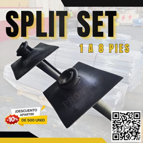 Split Set con Placa para Fortificación - Galerías en Trujillo (Distrito)