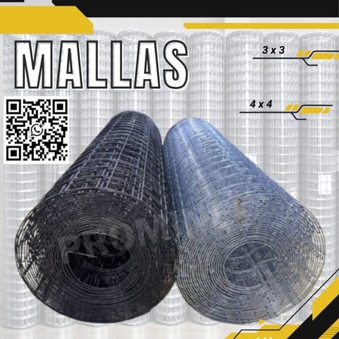 Malla Electrosoldada para Sostenimiento y Control en Patáz (Distrito)
