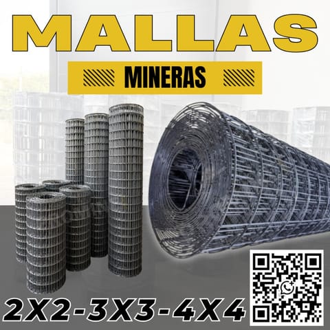 Malla electrosoldada – Rollo 2 x 25 metros en Trujillo (Distrito)