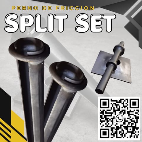 Anclaje Split Set para Fortificación Geomecánica en Trujillo (Distrito)