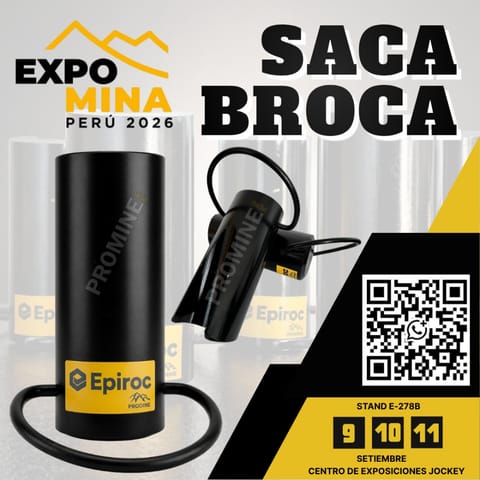 Saca Broca Minero para Retiro y Cambio de Brocas
