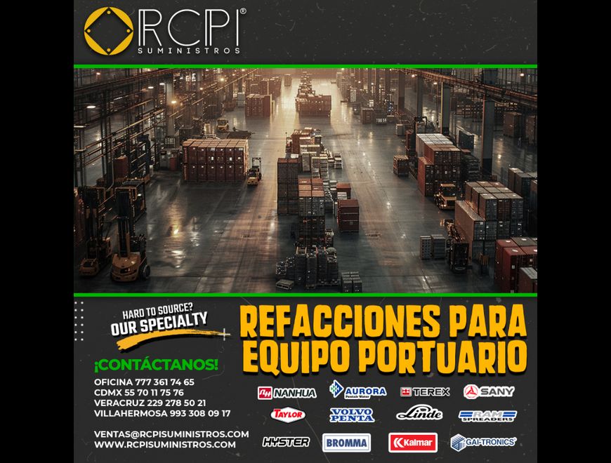 REFACCIONES PARA EQUIPO MARITIMO Y PORTUARIO
