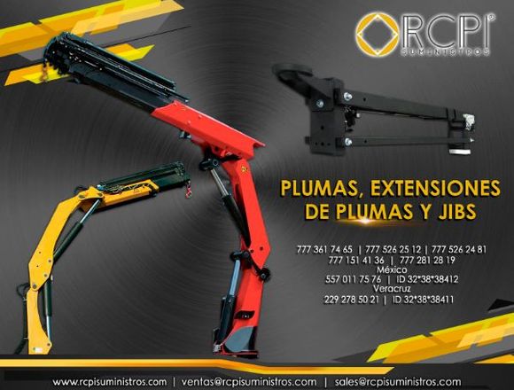Extensiones de pluma para grúas industriales en La Paz (Municipio)