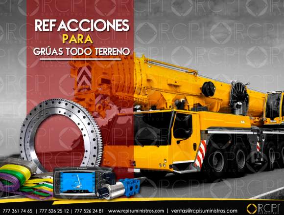 Refacciones para grúas industriales en Gustavo A. Madero (Municipio)