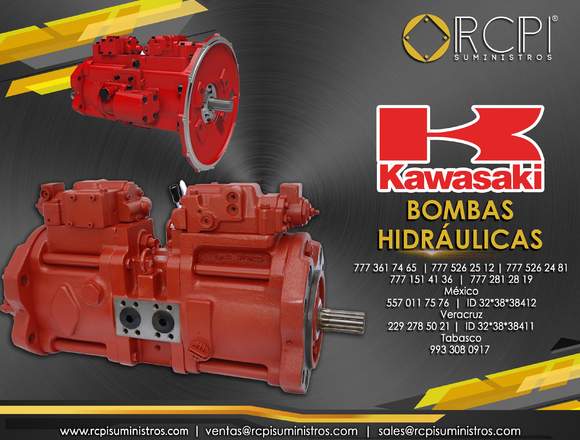 Bombas hidráulicas Kawasaki en Puebla (Municipio)