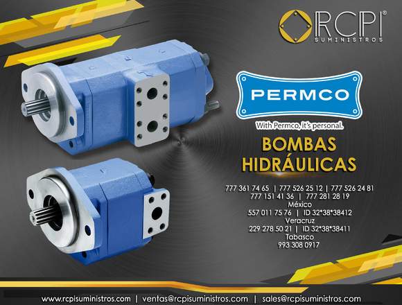 Bombas hidráulicas Permco para grúas industriales