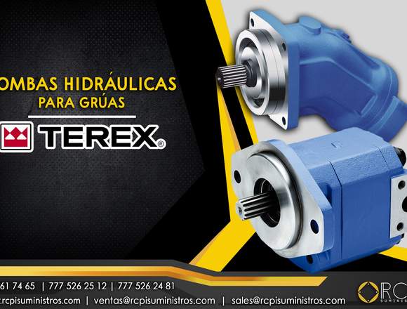 Bombas hidráulicas para grúas Terex