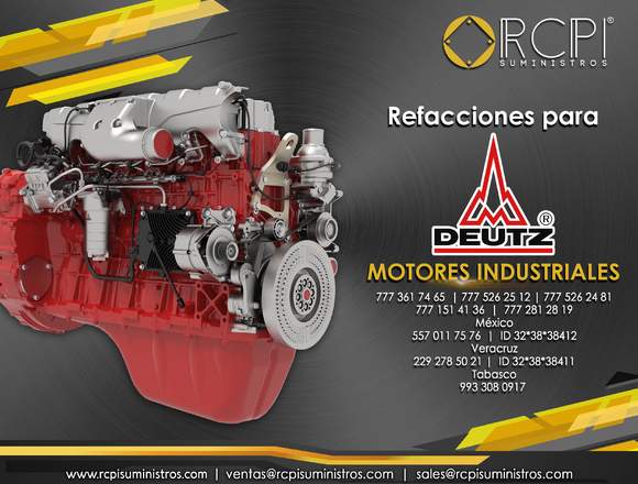 Refacciones para motores industriales Deutz en Arteaga (Municipio)