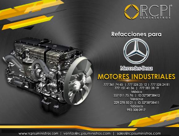 Refacciones para motores industriales Mercedes Ben en Arteaga (Municipio)