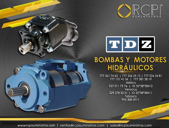Bombas hidráulicas TDZ Hydraulics en Aguascalientes (Municipio)