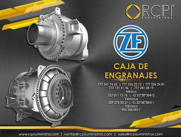 Caja de engranaje ZF para grúas industriales en Acapulco de Juárez (Municipio)