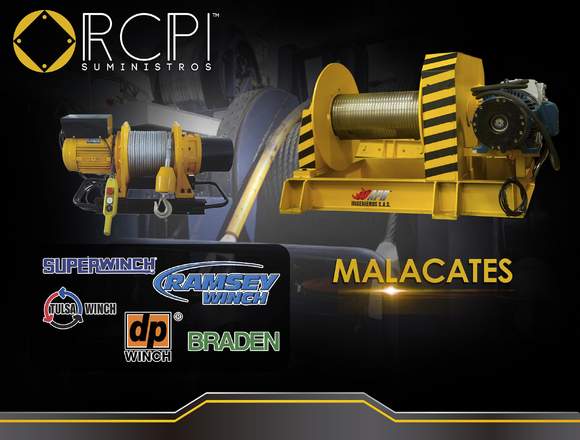 Refacciones de malacates para grúas industriales en Pachuca de Soto (Municipio)