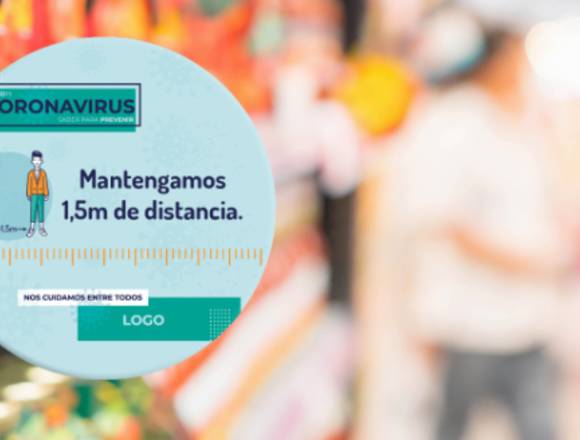 Carteles para comercios COV19 en Jujuy en Lanús (Localidad)