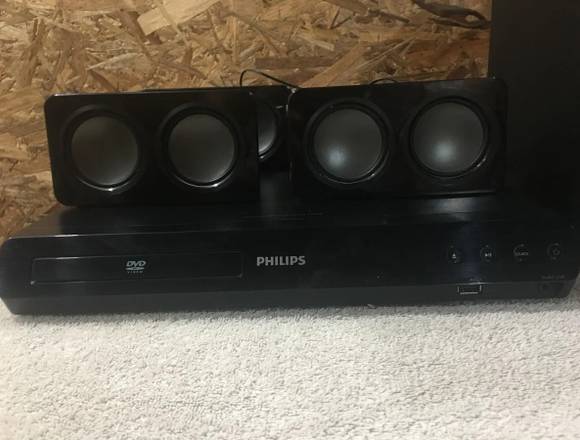 Home Theatre Phillips 5.1 (hts3538/ 55) 600 Rms en Monte Chingolo (Localidad)