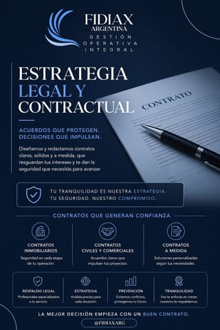 Contratos, Administracion, Asesoramiento Legal, Gestoría en Buenos Aires (Localidad)
