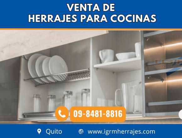 Venta de Herrajes para cocina en Quito en Quito (Cantón)