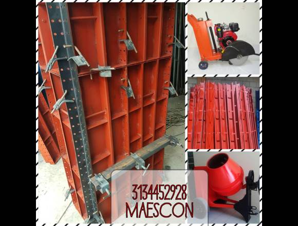 FORMALETA METÁLICA MODULAR PARA CONSTRUCCIÓN