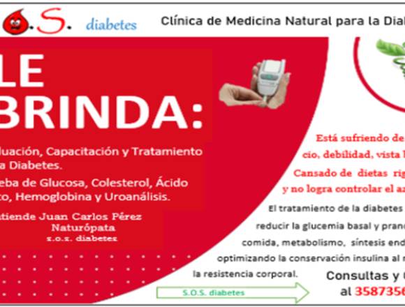 Atención terapéutica naturópata de diabetes en Ciudad de Guatemala (Municipio)
