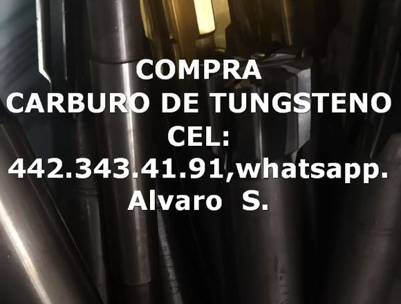 COMPRA DESPERDICIO DE CARBURO DE TUNGSTENO en Guanajuato (Municipio)