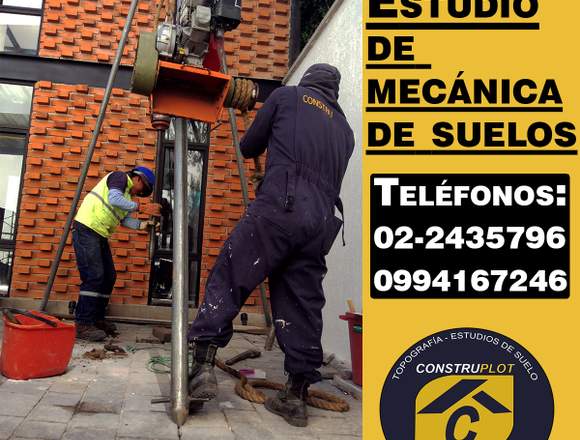 ESTUDIO DE MECÁNICA DE SUELOS en Pichincha (Cantón)